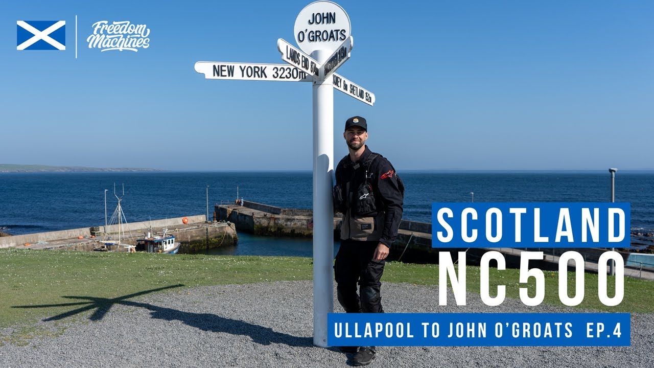 The world's best motorbike route : North Coast Scotland NC500 - Ep. 4 Motorcycle Adventure