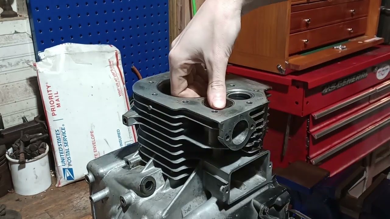 briggs and stratton 18hp opposed twin 422437 rebuild part 2