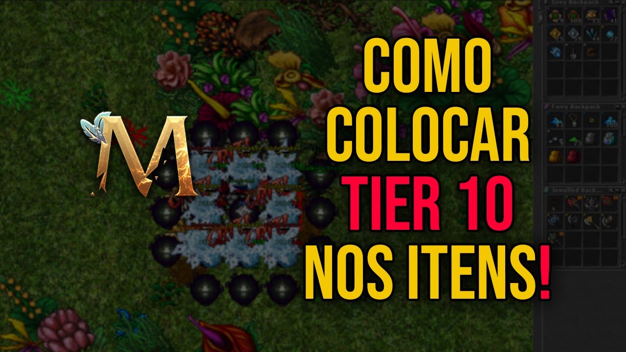 MODUKOT 🟣 COMO COLOCAR TIER 10 NOS ITENS