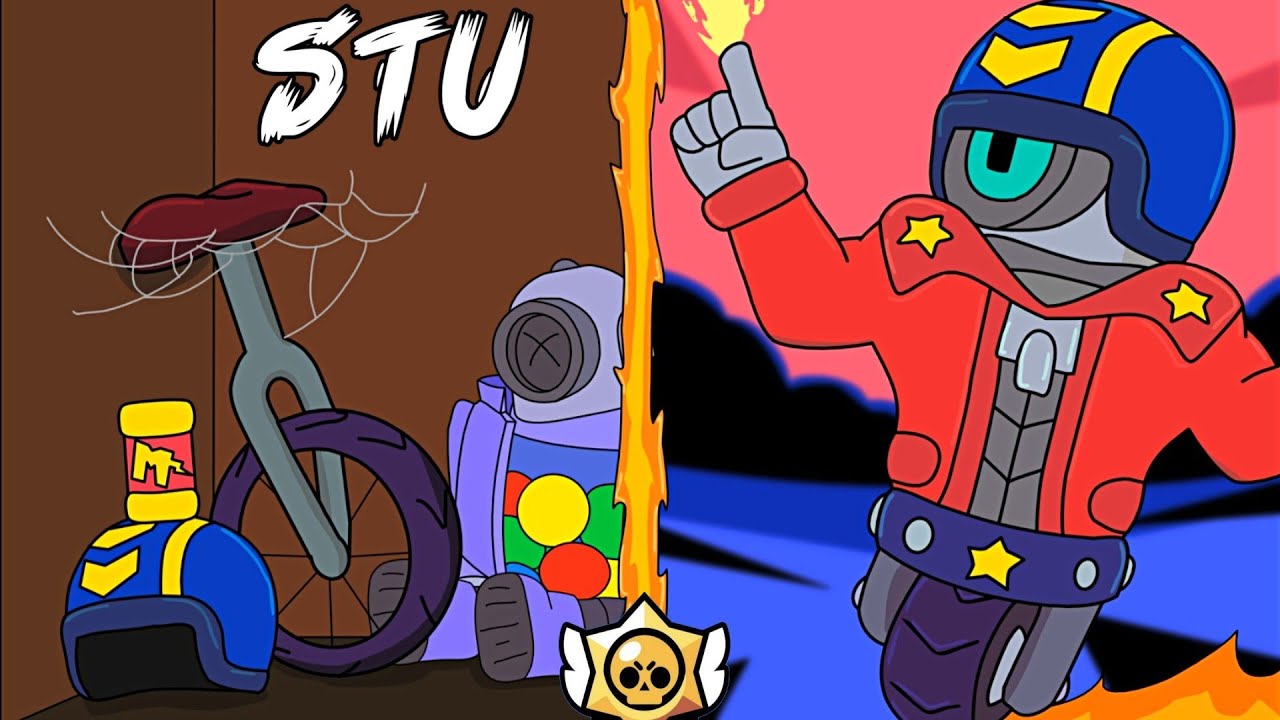 BRAWL STARS ANIMATION - STU ORIGIN