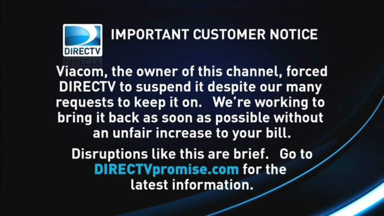 DIRECTV 2012 Viacom Dispute Slide / DIRECTV Music