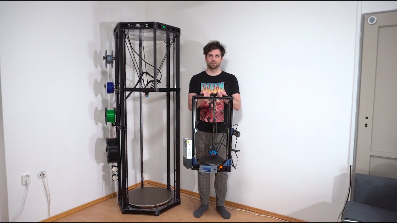 LP Delta 3D printer version 1.0