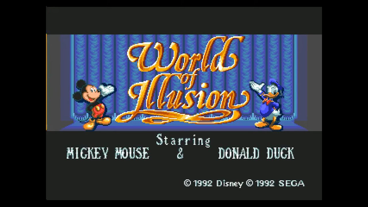 Mega Drive Longplay [078] World of Illusion Starring Mickey Mouse and Donald Duck (US) (2 Players)