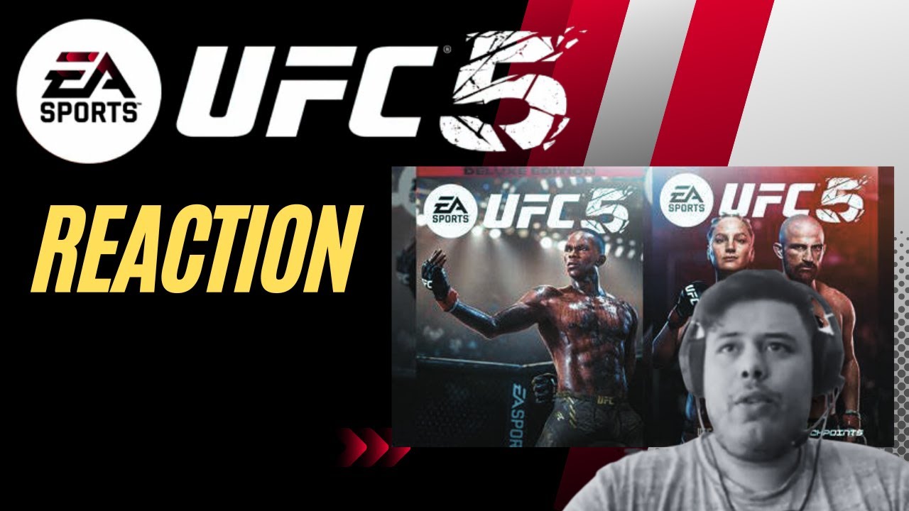 Reaction of EA Sports UFC 5 Covers of Standard Edition and Deluxe Edition