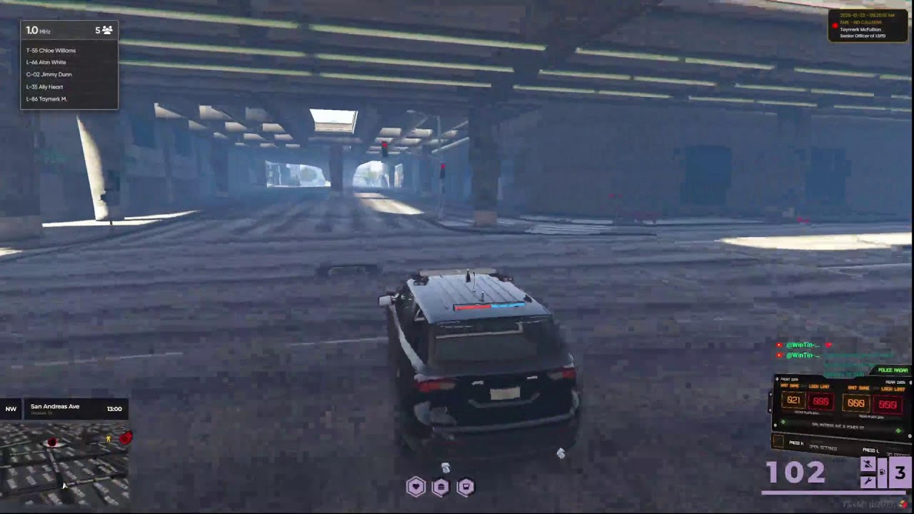 POWER RP 5.0   L-86 Officer Taymerk McFullton #FIVEM #GTA #TRENDING #SERIOUSRP #TEEGRIZZLEY #GTA6