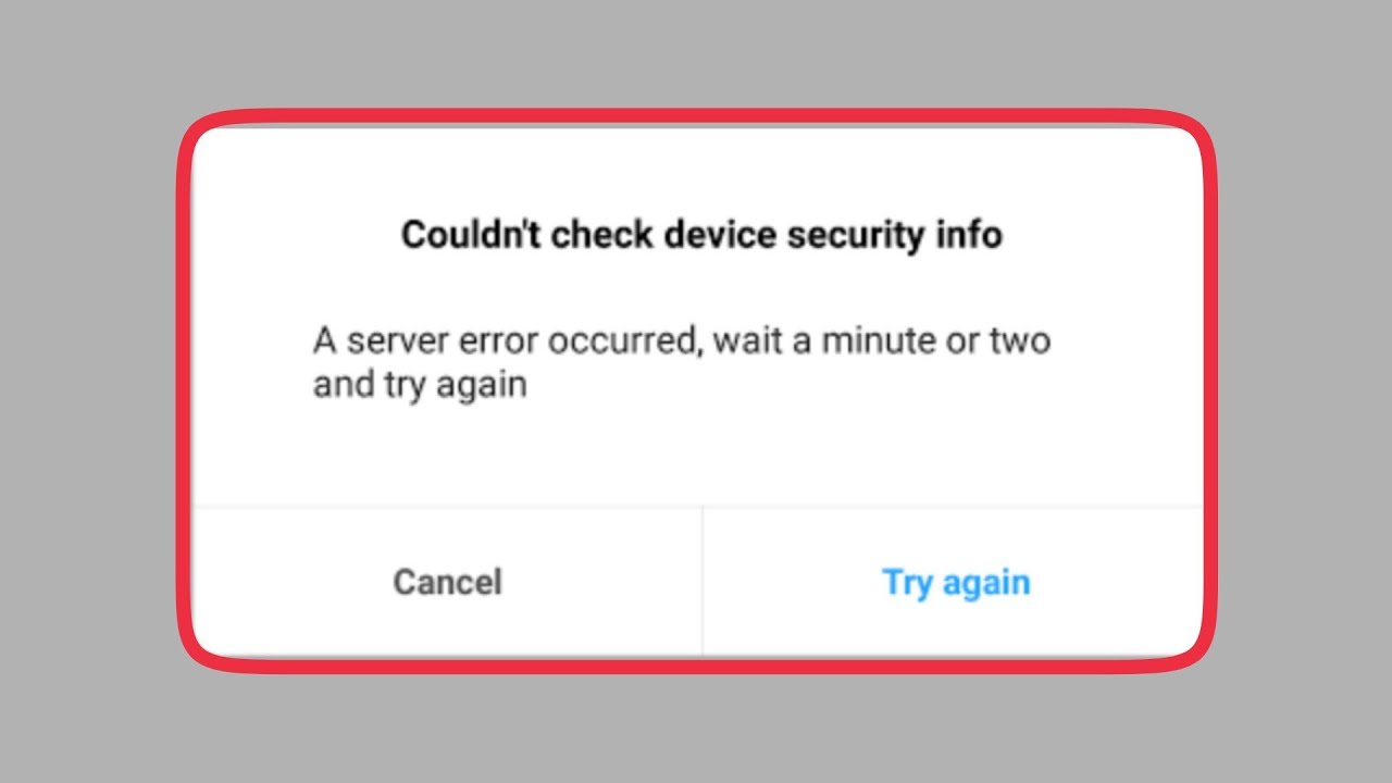 Mi Account Couldn't check device security info | A server error occurred, wait a minute or two...