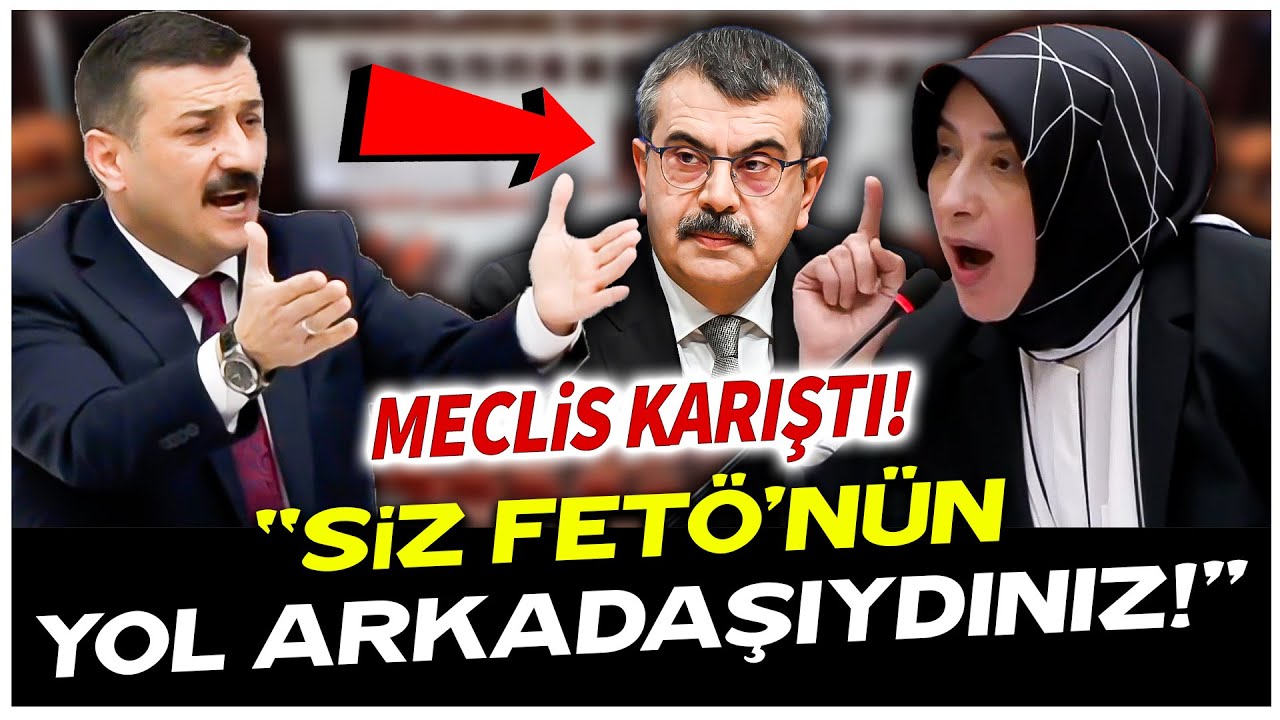 Milli Eğittim Bakanı laf atmadan duramadı! TBMM karıştı! 