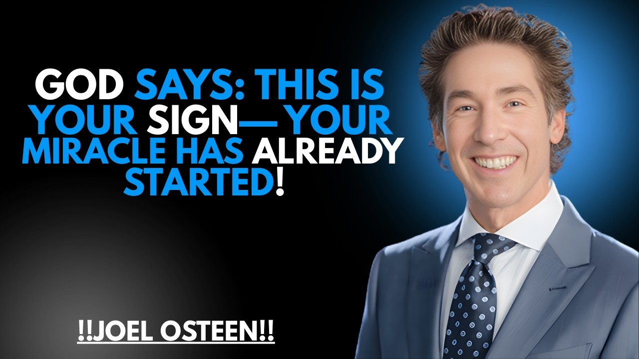 GOD SAYS: THIS IS YOUR SIGN — YOUR MIRACLE HAS ALREADY STARTED!