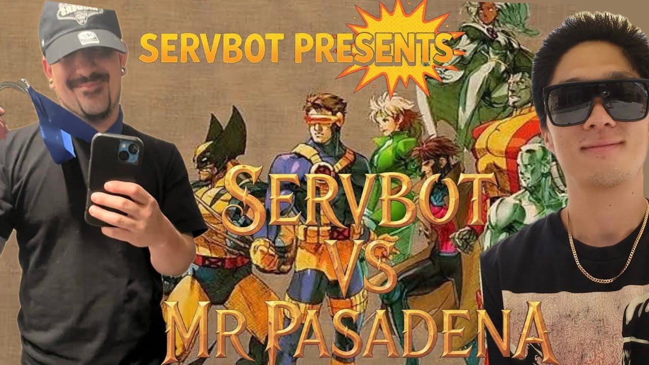 THE BATTLE FOR THE UNIVERSE!!!! SERVBOT VS MR PASADENA!!