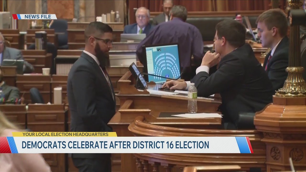 Democrats Celebrate After District 16 Election