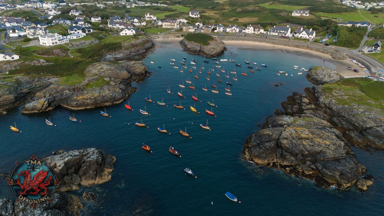 Porth Diana, Trearddur Bay, Anglesey/ Ynys Mon, North Wales, DJI mini 4 pro
