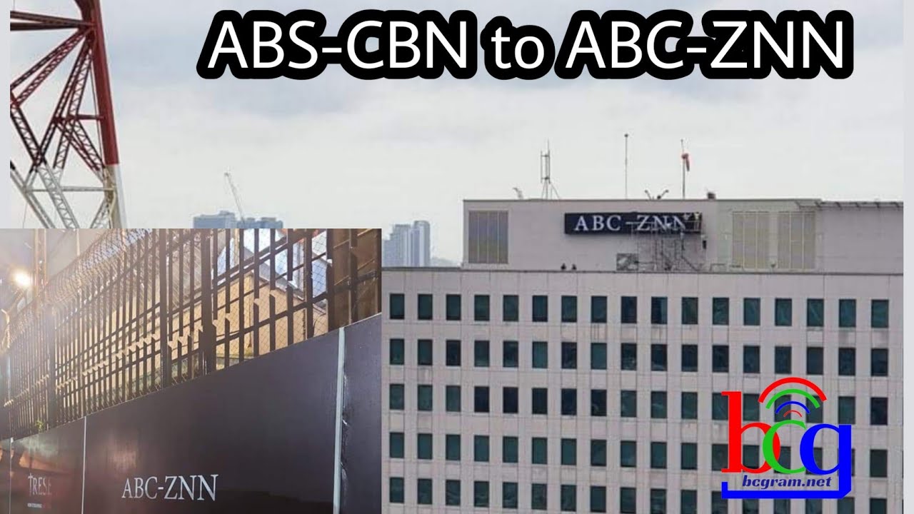 ABC-ZNN Network Logo Replaced the signage atop the ABS-CBN ELJ Center