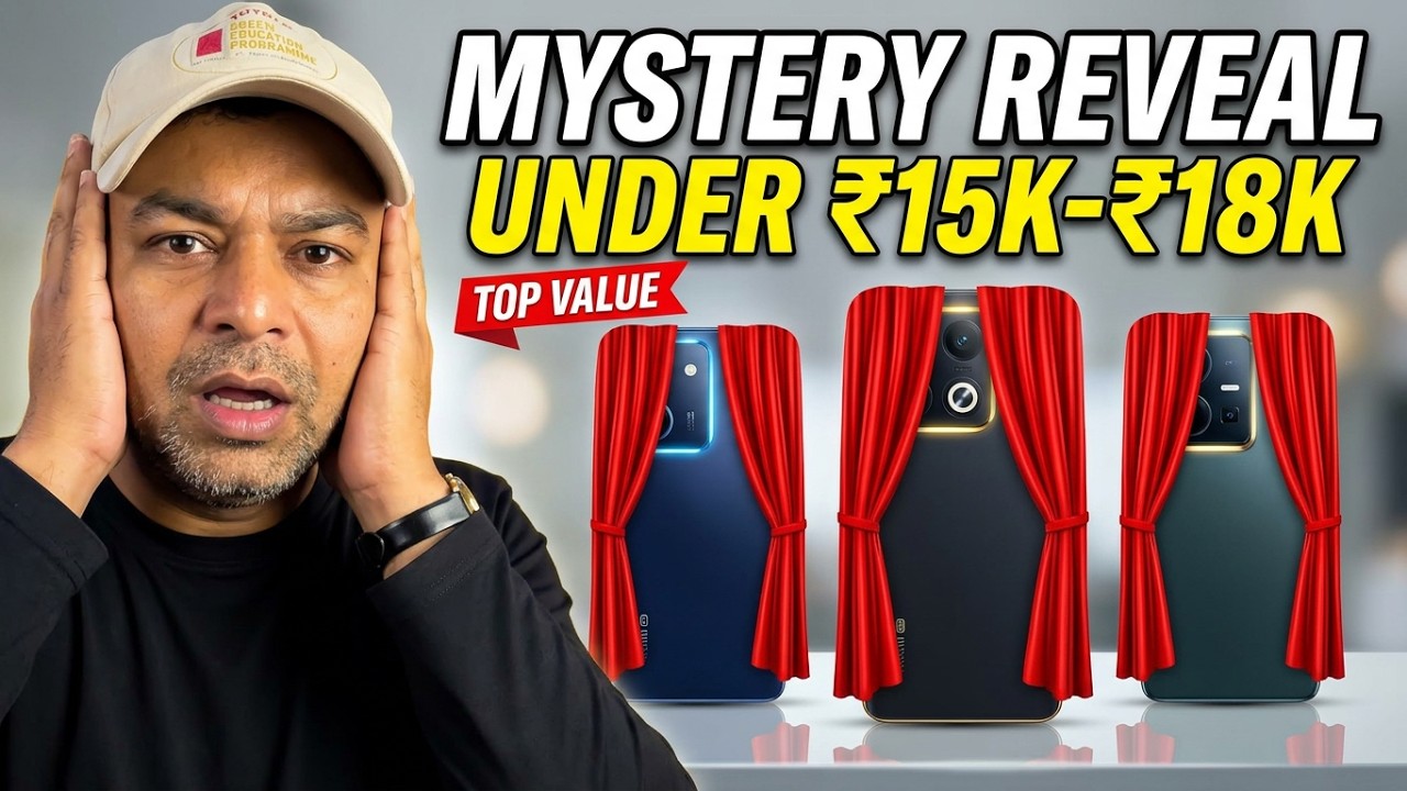Top 5 Best 5G Smartphones Under ₹15,000 - ₹18,000 ⚡ 2026