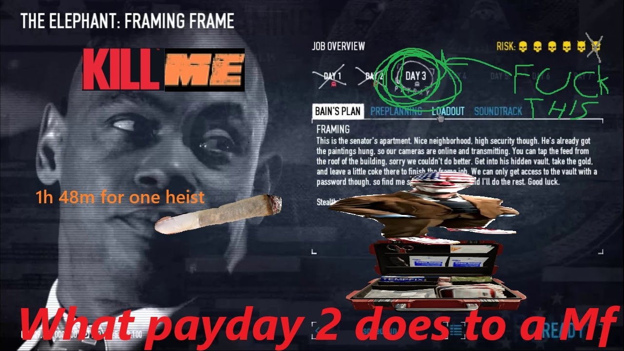 What Payday does to a Mf
