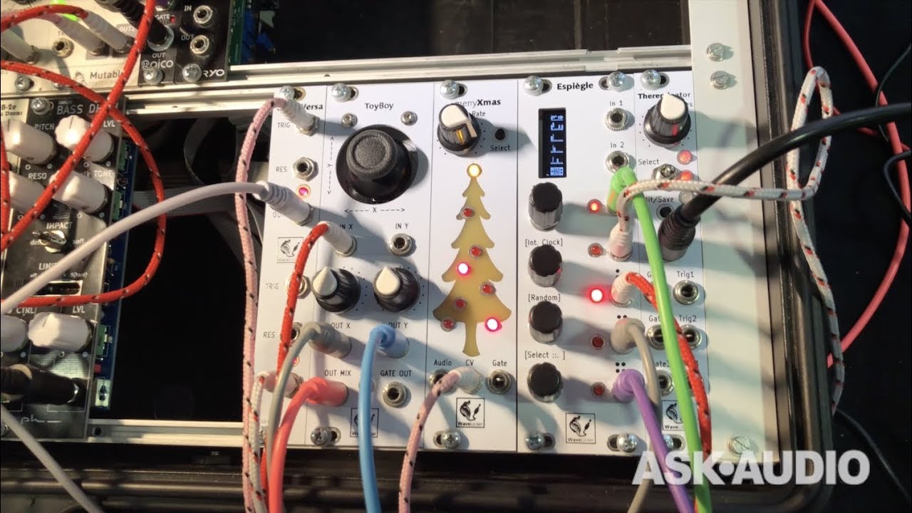 WaveLicker Eurorack Modules at Soundmit 2019