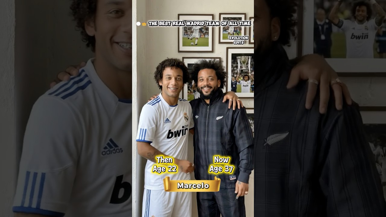 ⚪👑 The Best Real Madrid Team of All Time? Then vs Now