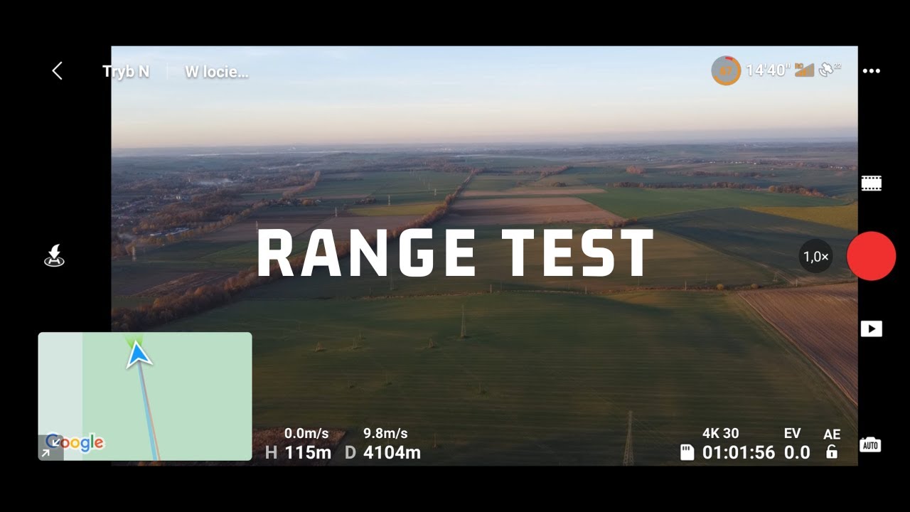 Dji Mini 2- range test 4km #dronefootage #range #djimini2 #drone