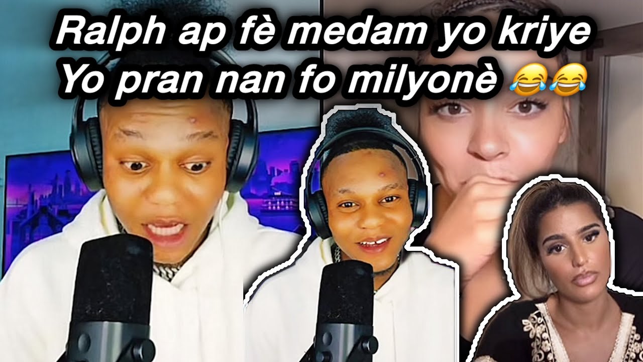 😂 Mezanmi vinn gade kijan Ralph ap fè medam yo kriye 😳😳 yo pansel Milionè vre 😂