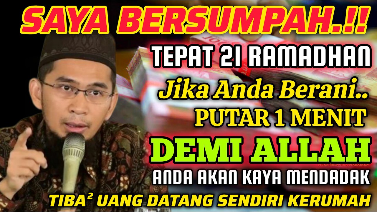 NYATA TERJADI‼️BARU PUTAR SEBENTAR UANG BENAR2 DATANG SENDIRI KERUMAH, DOA KEKAYAAN PALING MUSTAJAB