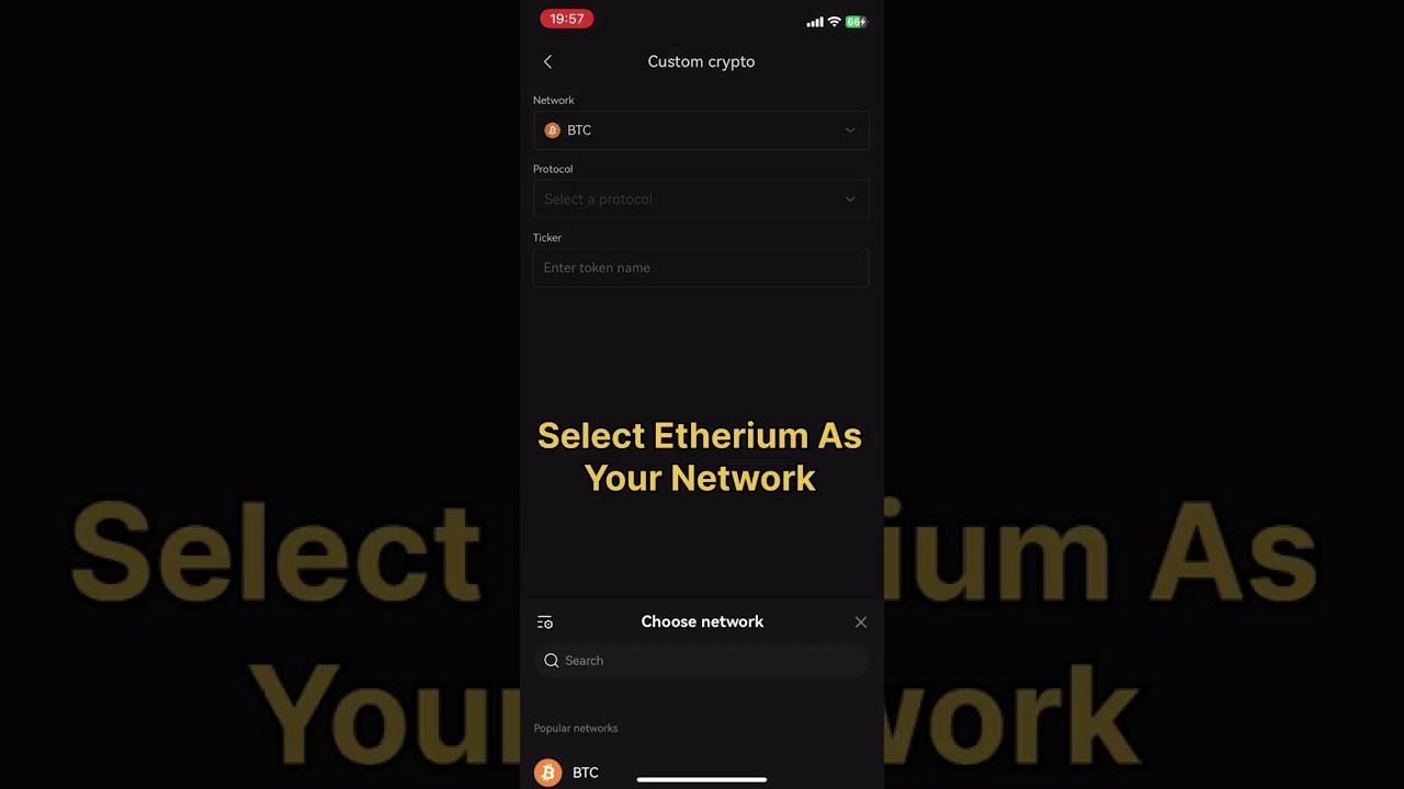 Adding Mask Token Wallet On OKX