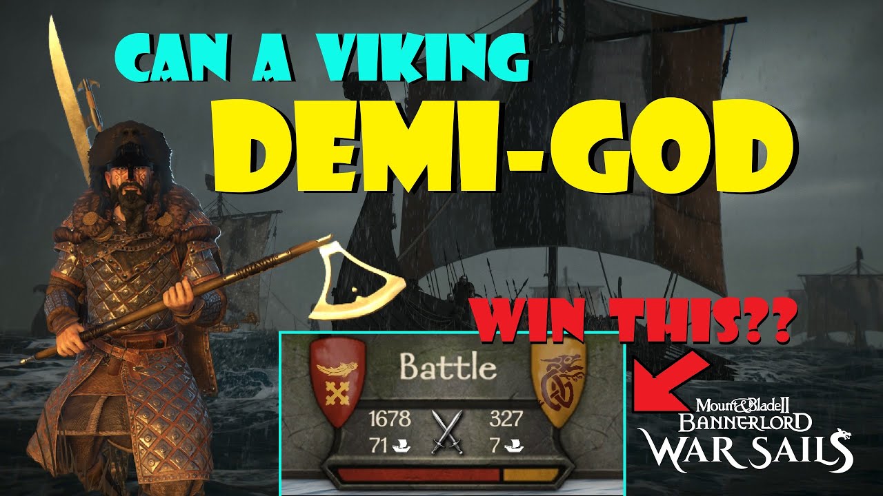 Can a PERFECT Nord Character, and 200 men, DESTROY an ARMADA of Vlandians?? Disasters of War Sails