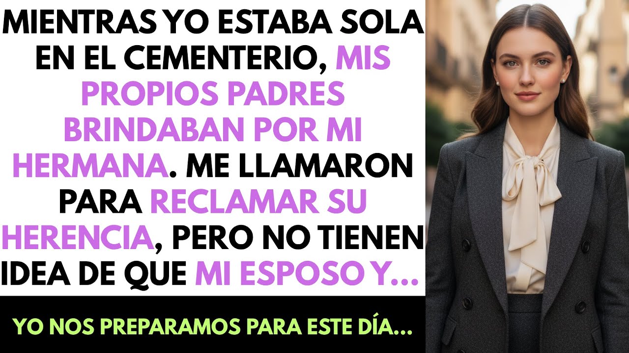 Mis Padres Festejaron Mientras Yo Enterraba A Mi Esposo, Sin Saber El Secreto Que Él Y Yo Les...