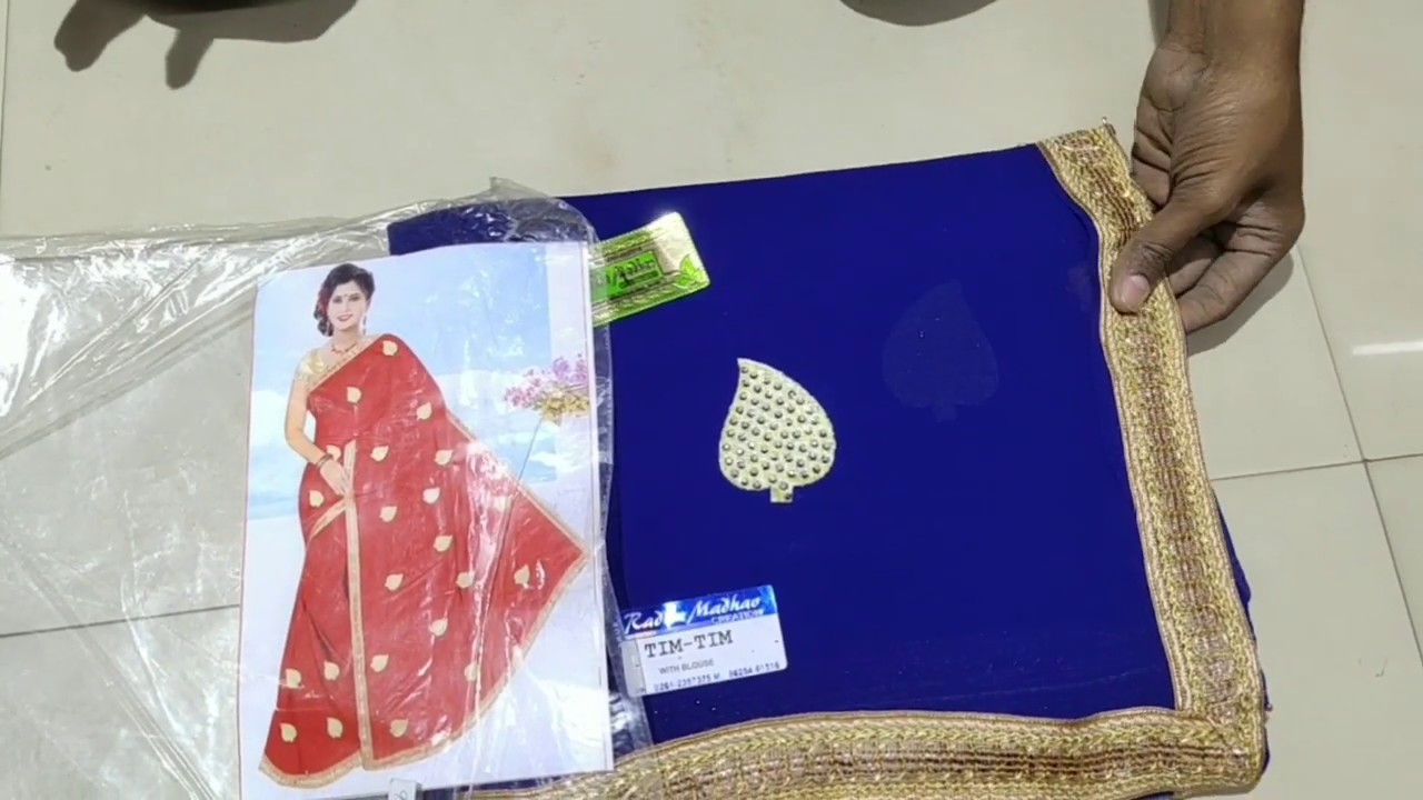 Latest Fancy, work & dailywear sarees| catalog| threadwork| frills saree| Half & half saree