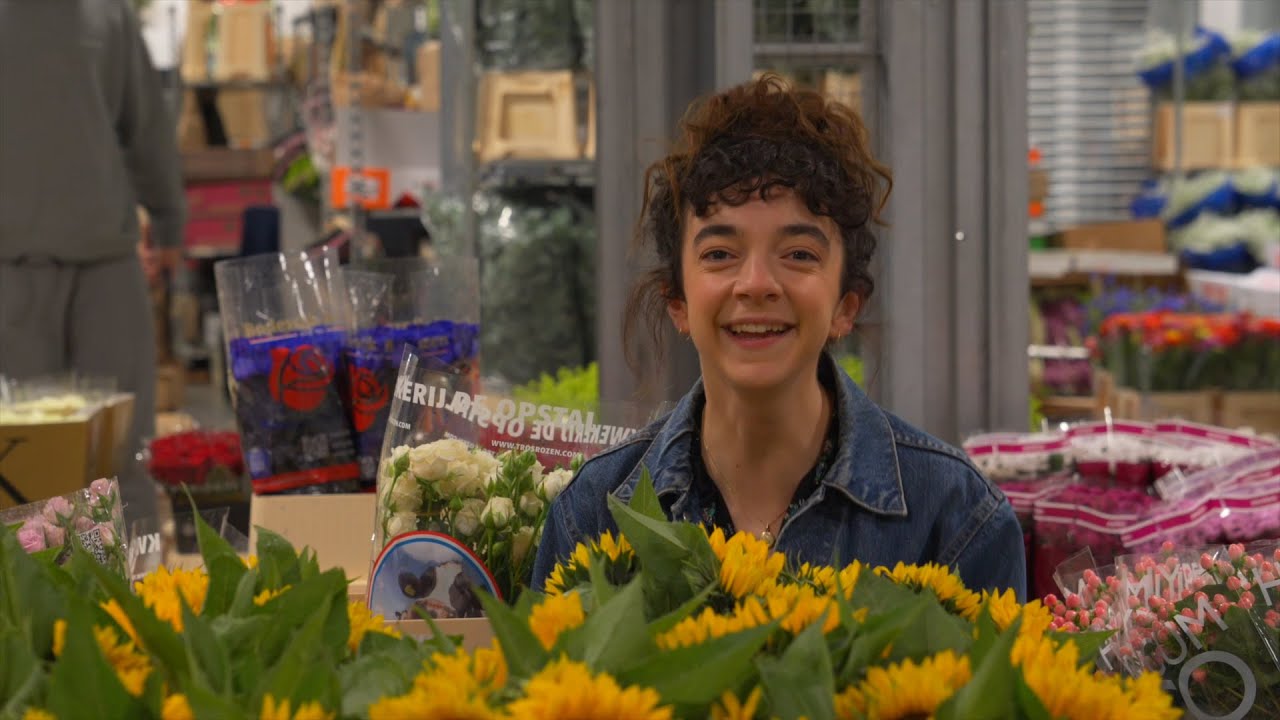 A stroll around the flower market with Patsy Ferran