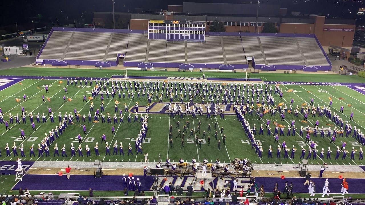 The Marching Royal Dukes perform "The Greatest Show" on 10-19-19