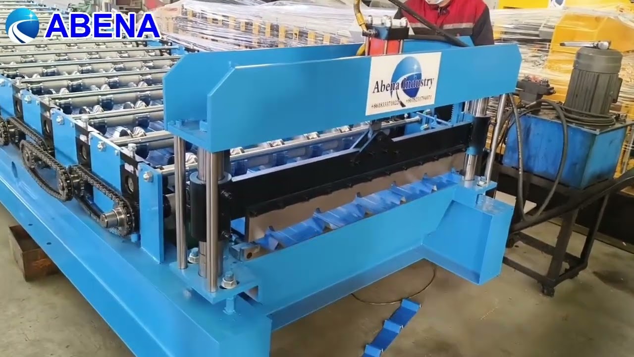 IBR roof sheet making machine/metal roofing machine/roof tile  machine