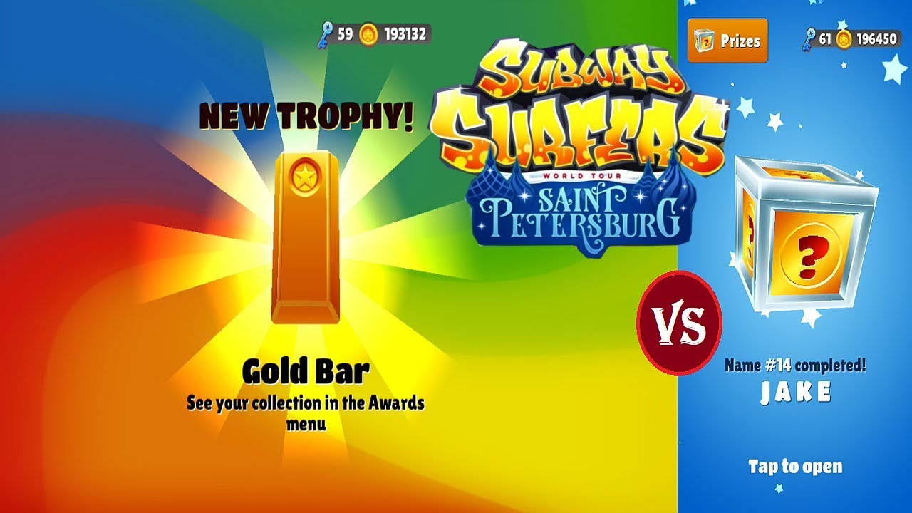 Subway Surfers Saint Petersburg: LUCY vs JAKE (Landscape VS Portrait)