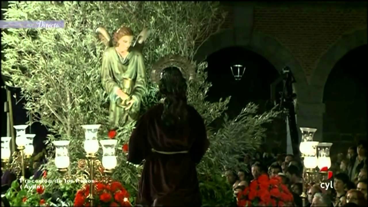 Procesión de Los Pasos. Semana Santa de Ávila 2014. Retransmisión de rtvcyl.