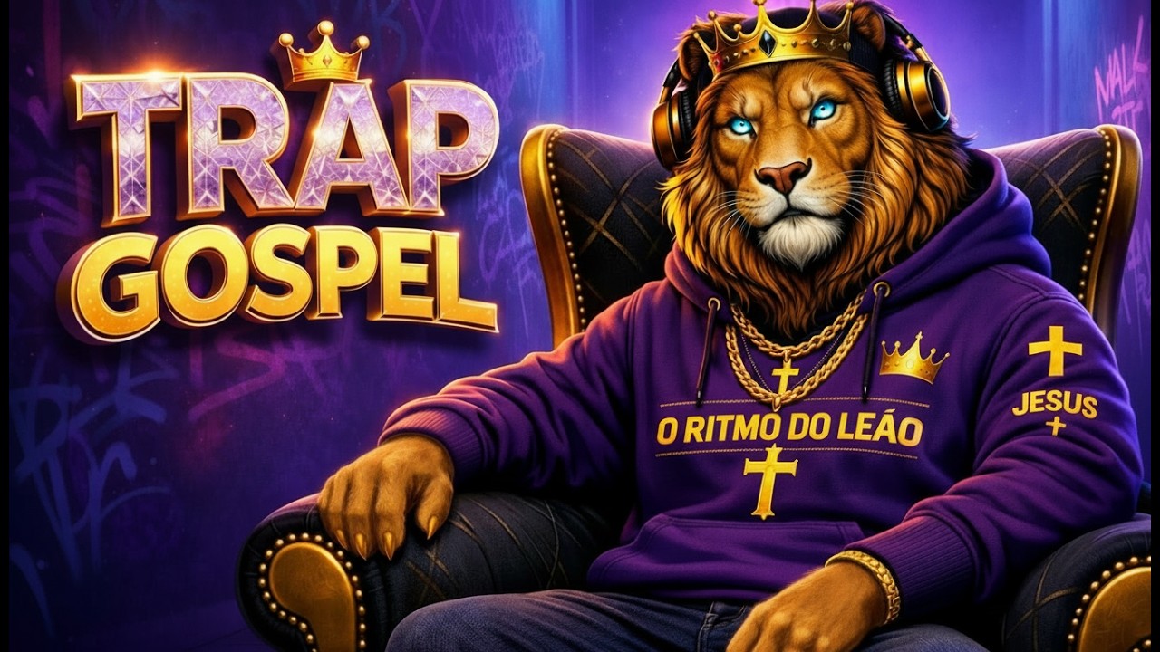 TRAP GOSPEL PODEROSO 2026 | O Ritmo do Leão 🔥 Rap Cristão que Fortalece a Fé