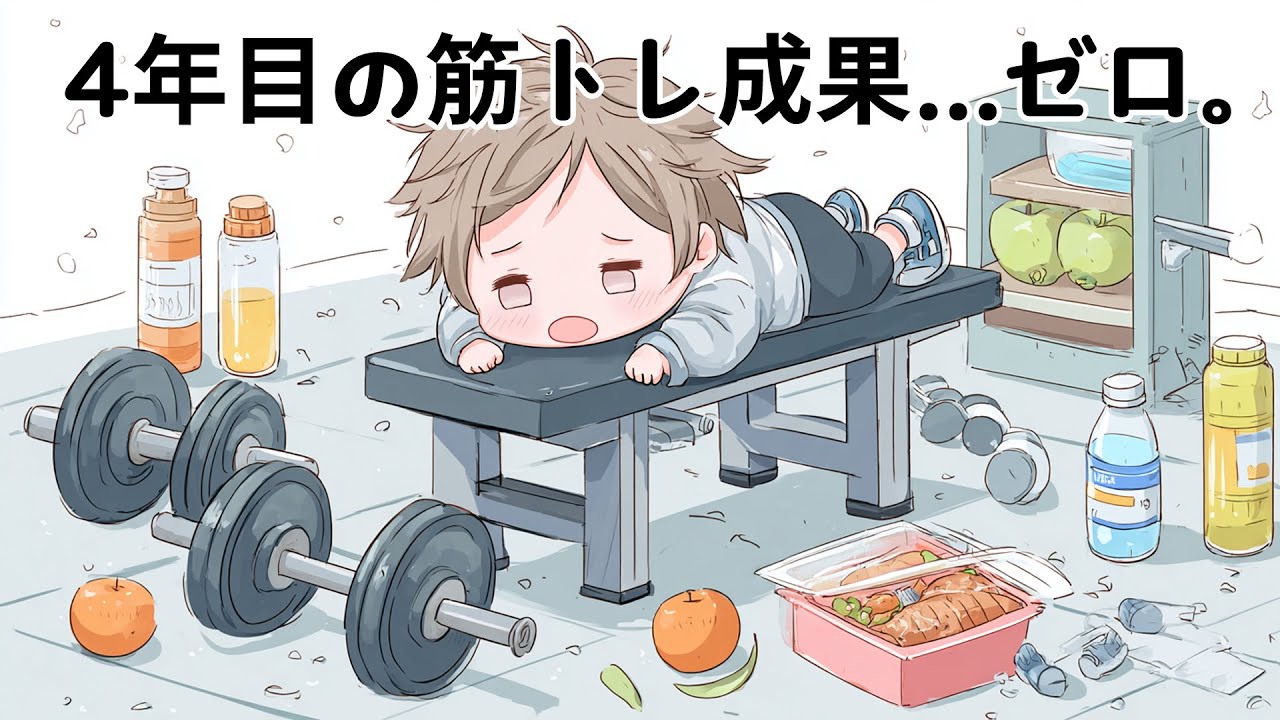 4年やってこれ？ | Funny City Pop Song About Struggling at the Gym💪😂
