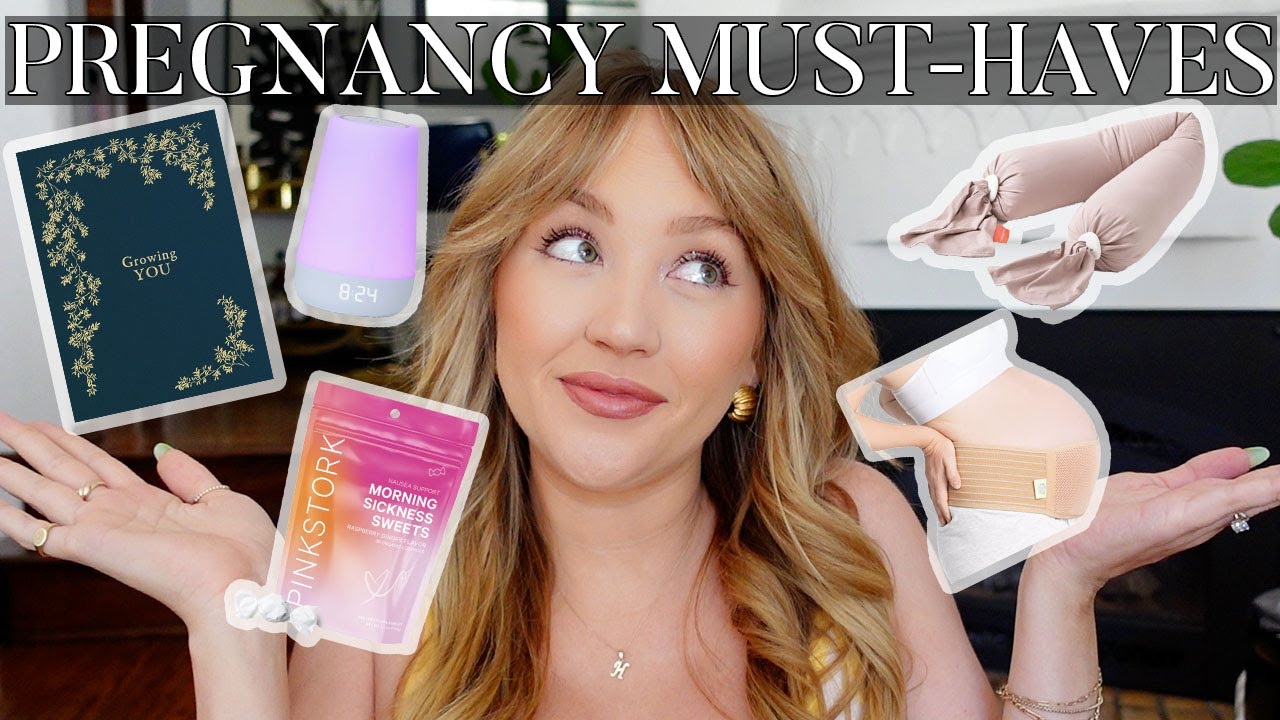 PREGNANCY MUST-HAVES (Nausea Sweets, Pillow, Belly Band, etc.)