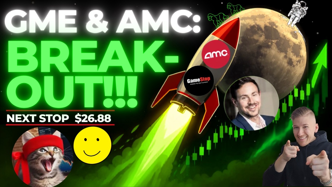 Произошел МАКРОПРОРЫВ акций GME!!! (AMC пойдет к $4.08)