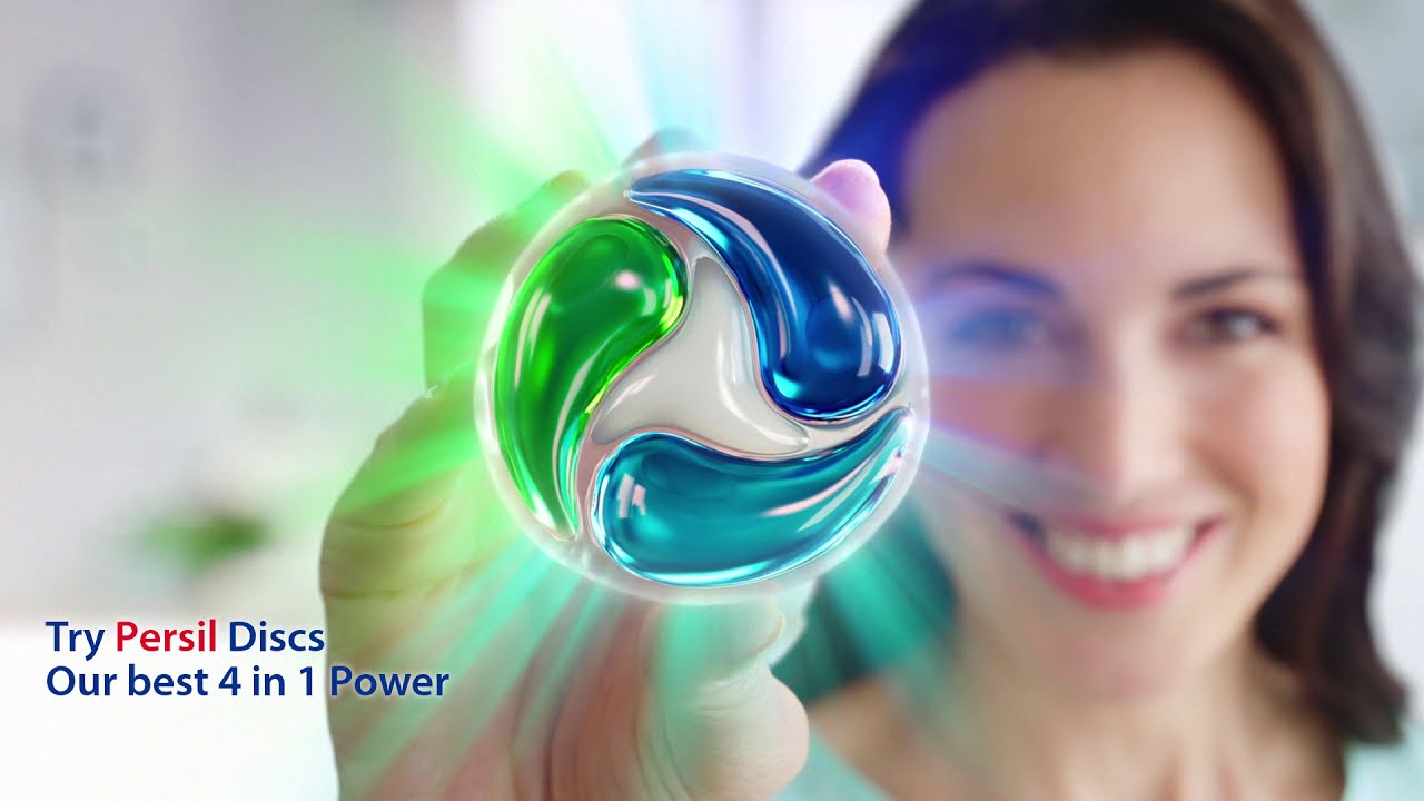 Persil 4in1 Discs | Stain Removal, Freshness, Brightness & Fabric Care