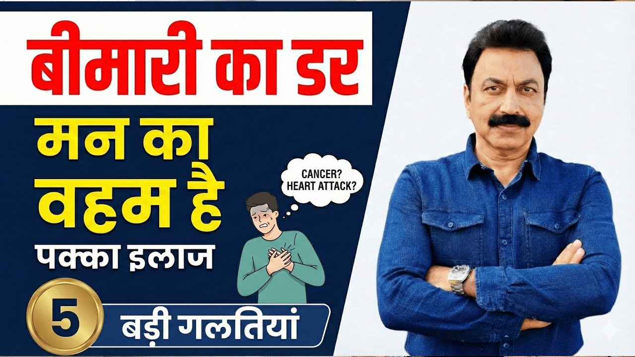 Bimari Ka Dar (Health Anxiety) कैसे निकालें? | Man ka Veham ka Ilaj
