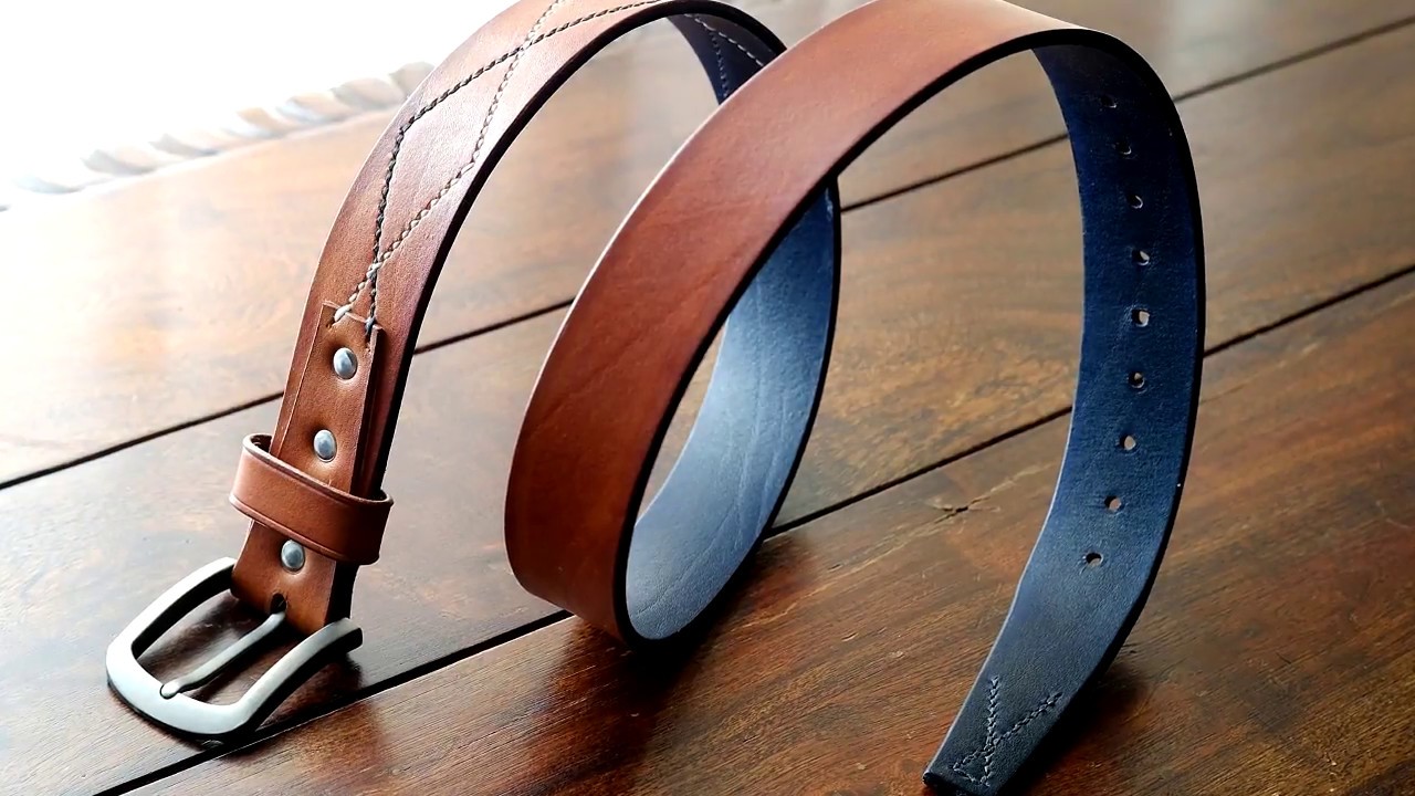 The Making of a Handmade Leather Belt - Πως φτιάχνεται μία χειροποίητη δερμάτινη ζώνη