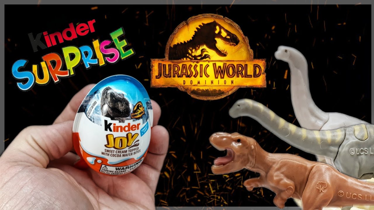 Jurassic World Dominion Kinder Surprise Eggs UNBOXING & Review!!!