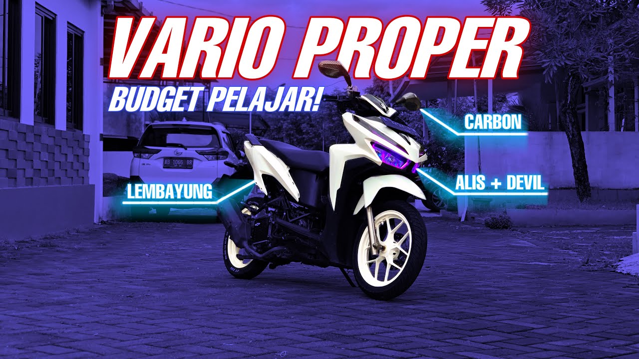 REVIEW MODIFIKASI ALL NEW VARIO 125,KONSEP PROPER UNTUK HARIAN🔥