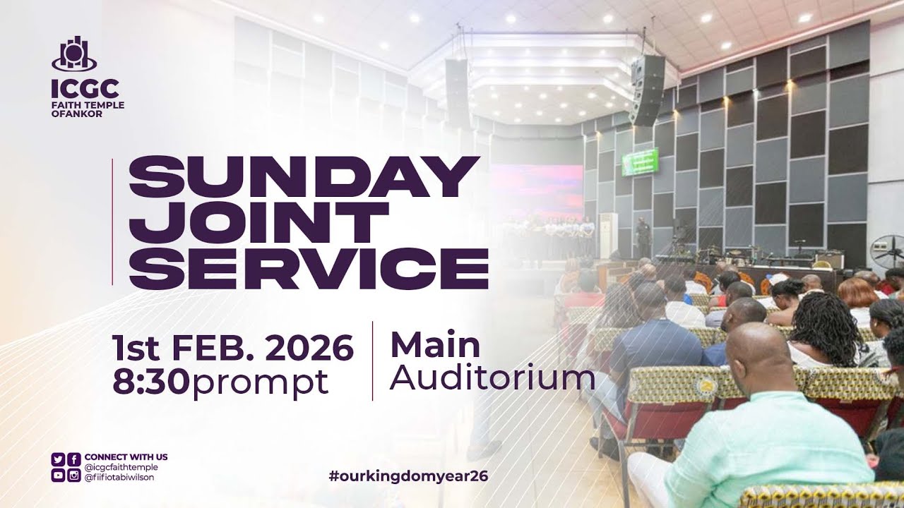 ALPHA CONFERENCE 2026 CLIMAX | JOINT SERVICE | 1ST FEBRUARY, 2026