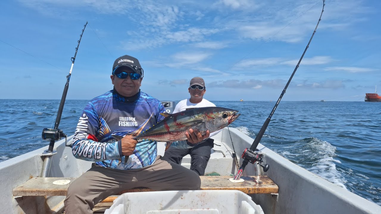 PESCA DE ATUN, TROLLING, JUNTO AL CAPITAN LUIS APOLO