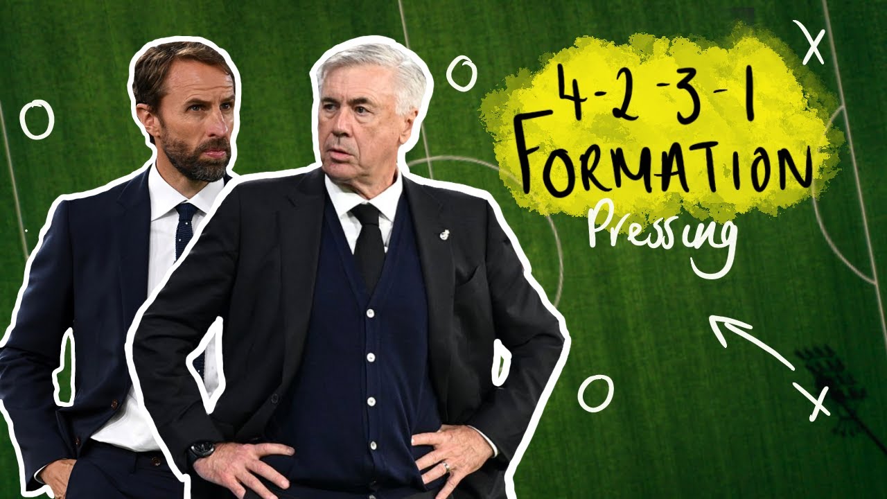 Схема 4-2-3-1 | Эпизод 4 | Объяснение стратегий прессинга в футболе