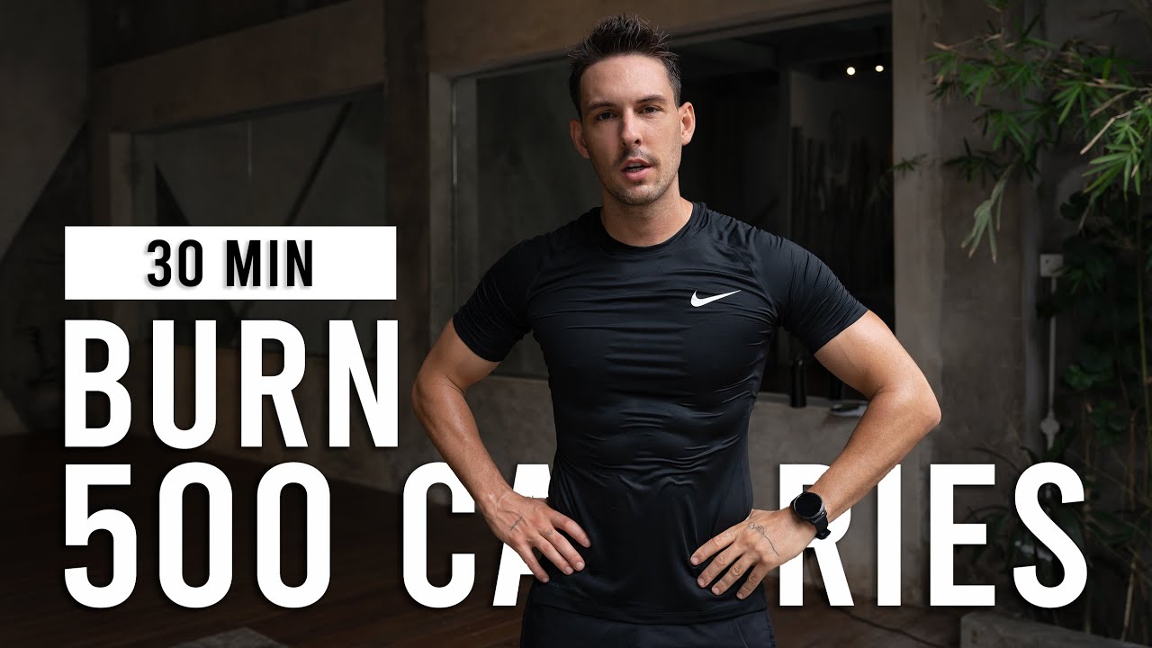 BURN 500 CALORIES with this 30 Minute Cardio HIIT Workout (Intense, No Equipment)