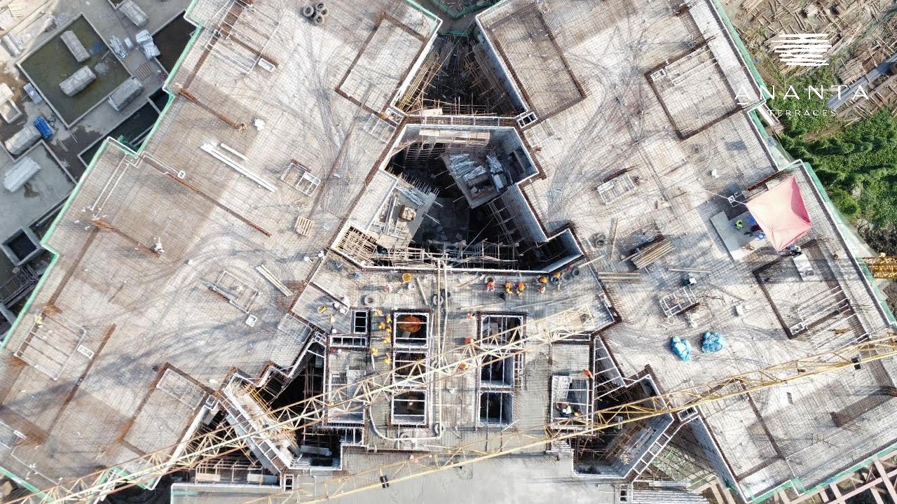 Ananta Terraces Construction Update | First Aluminium Formwork Residential Project in Bangladesh