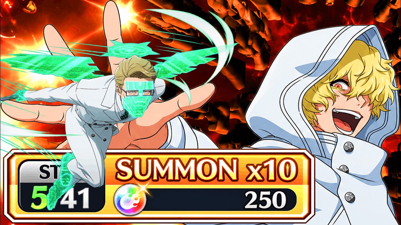 LUCKY TYBW ROB & GREMMY GLORY SUMMONS - Bleach Brave Souls