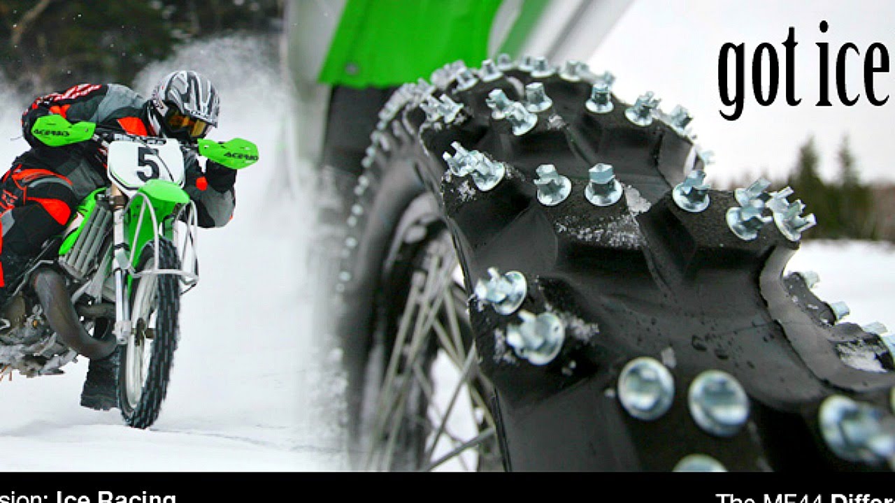 BEST Winter Ice TIRE studs homemade for Enduro/DirtBike
