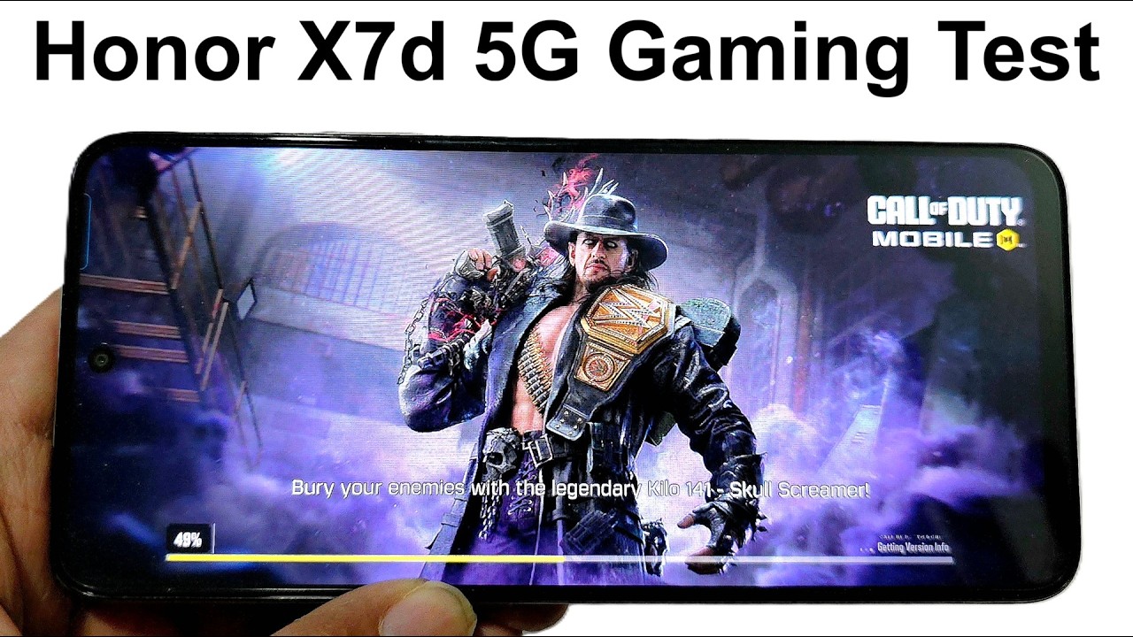 Honor X7d 5G — игровой тест (PUBG Mobile, Call of Duty Mobile, Asphalt Legends Unite, Injustice 2)