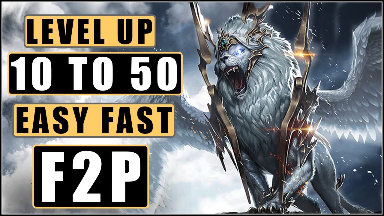Lost Ark Leveling Guide - Level 50 Fast and Quick - Endgame Prepared - F2P Players